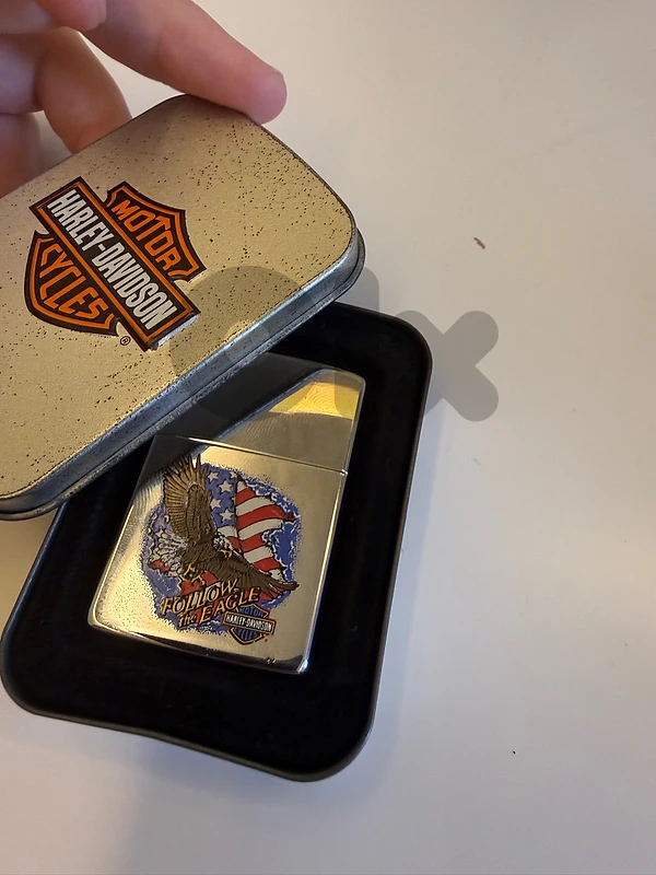 Zippo lighter ( harley-davidson ) rare collectable