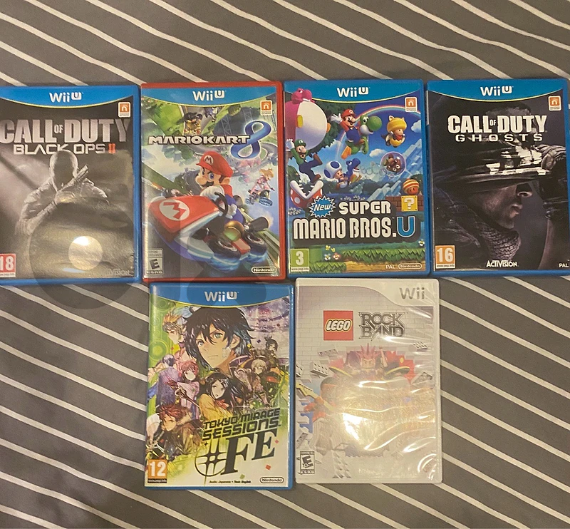 Wii/Wii U games Lot (20$ Each) (All Cib and Near Mint Condition)