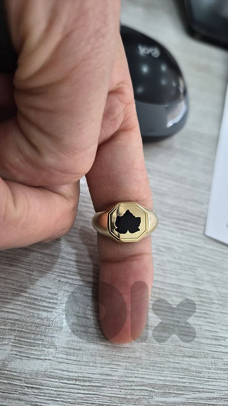 Zoughaib & Sons Vine Collection for Men Gold Ring
