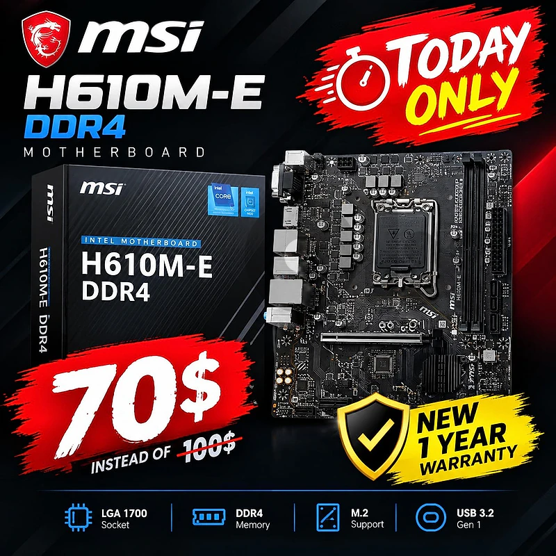 MSI H610 Mother board