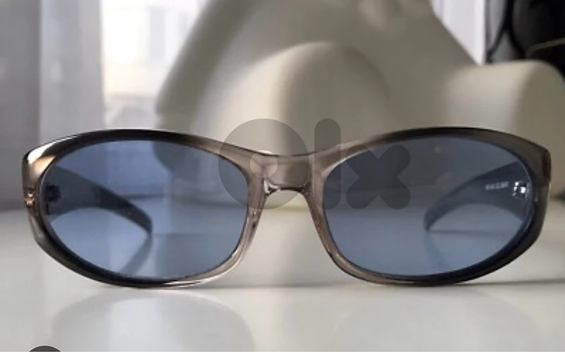 VERSACE sunglasses light blue lenses
