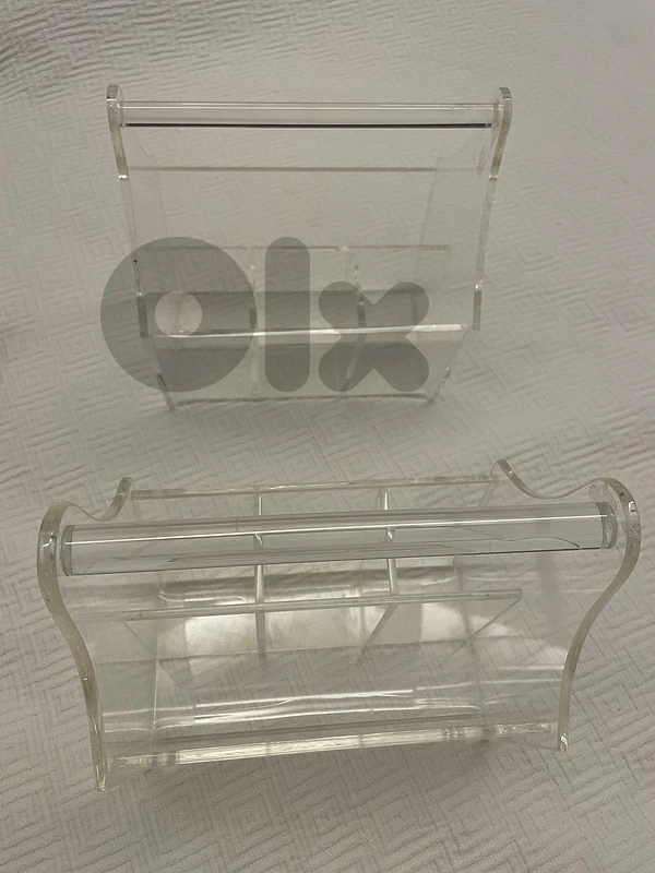 plexi silverware basket