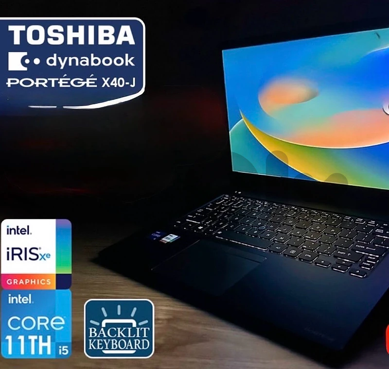 Laptop dynabook core i5 11th gen with bag