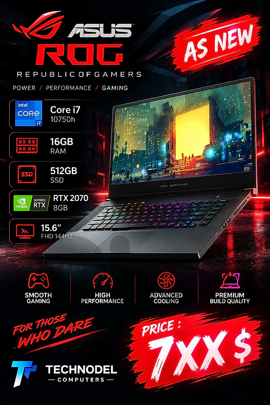 ASUS ROG  i7 RTX2070