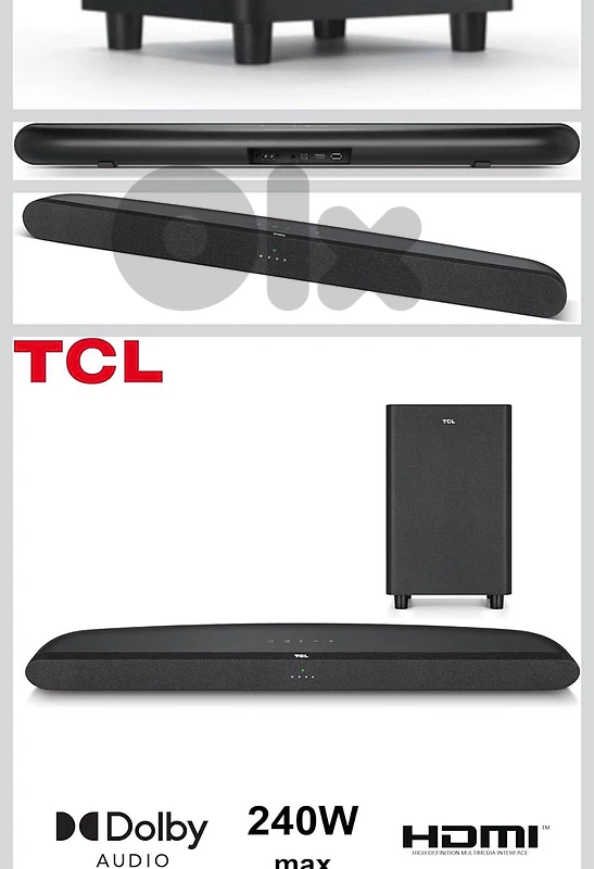 tcl sound bar with subwoofer
