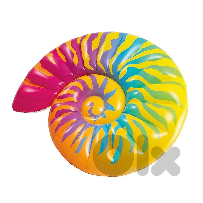Intex Inflatable Rainbow Seashell Float 157×127×25 CM - انتكس عوامة