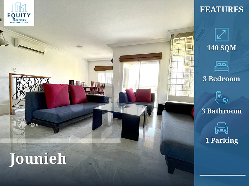 Furnished 140 SQM Apartment For Rent In Jounieh #RK28256