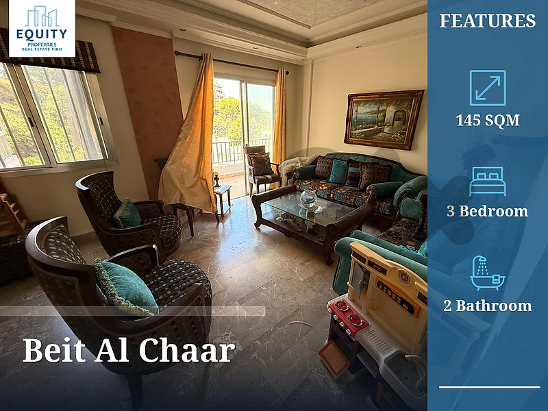 Furnished 145 SQM Apartment For Rent In Beit Al Chaar #JH27131