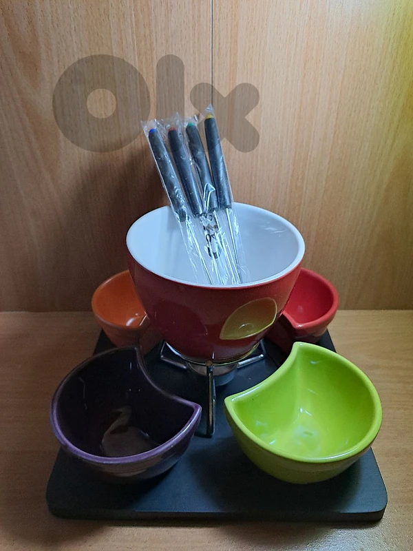 11 pieces Fondue sets , still new