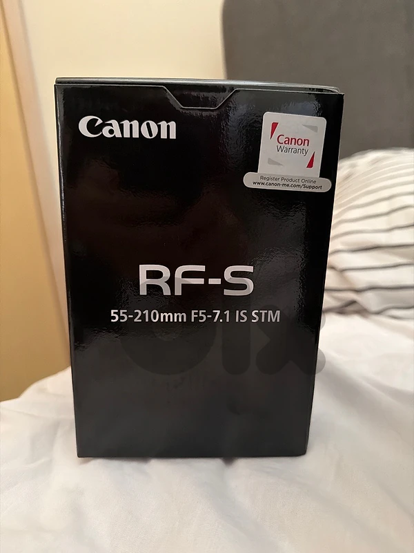 canon eos R10 with RF-S 18-45 mm lens and RF-S 55-210 mm lens