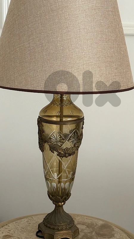 two-piece table lamp set