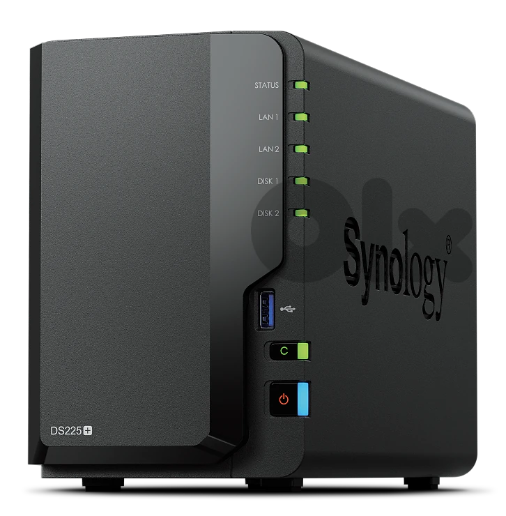 Synology DiskStation DS225+ System Network Storage 2-Bay NAS