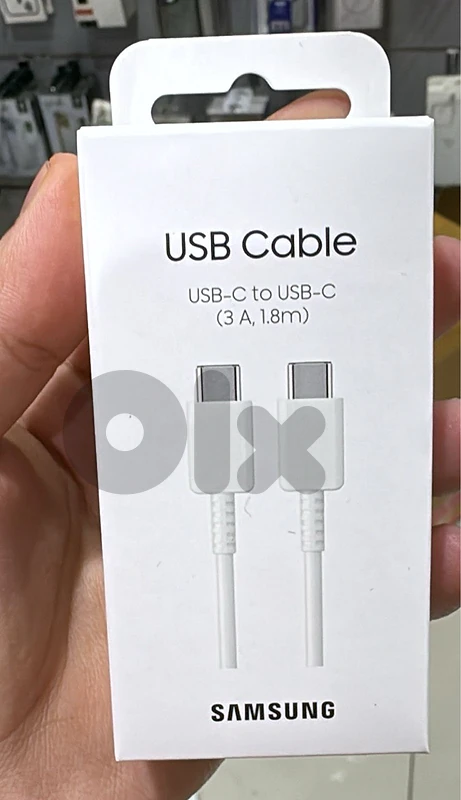 Samsung usb-c to usb-c cable (3a,1.8m) white