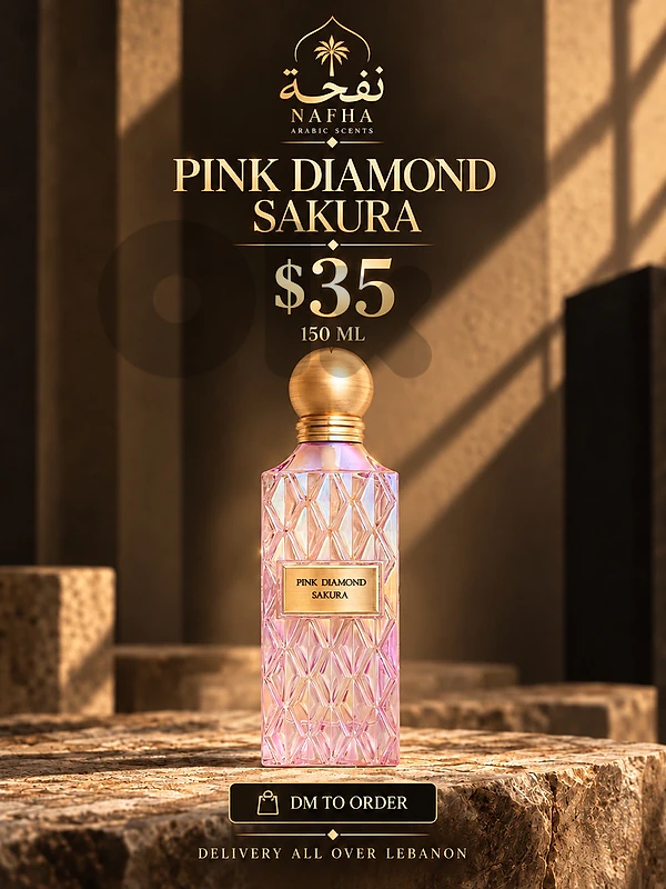 Ibraq Pink Diamond Sakura 150ML For 35$