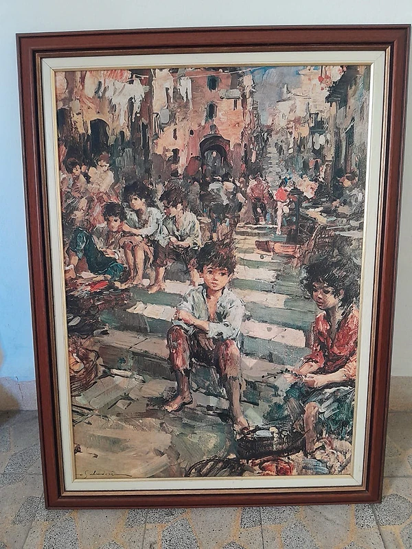 vintage painting