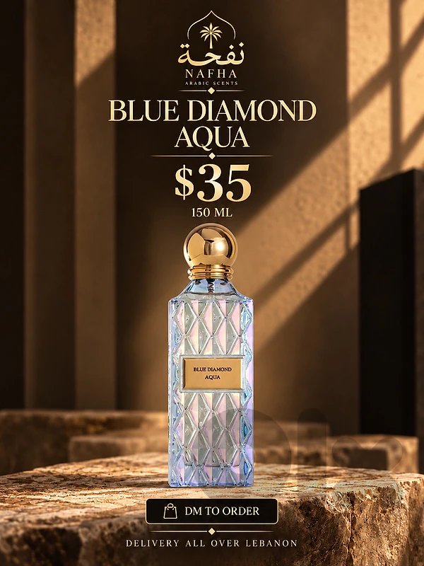 Ibraq Blue Diamond Aqua 150ML For 35$