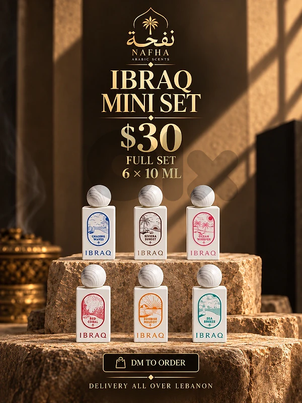 Ibraq Summer Mini Set 6x10ML For 30$