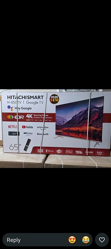 tv Hitachi smart 65 inch Google tv