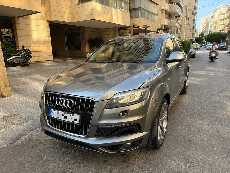 Audi Q7 2011 S line