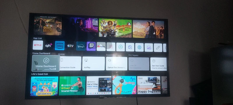 tv lg smart TV 4k   model 2022