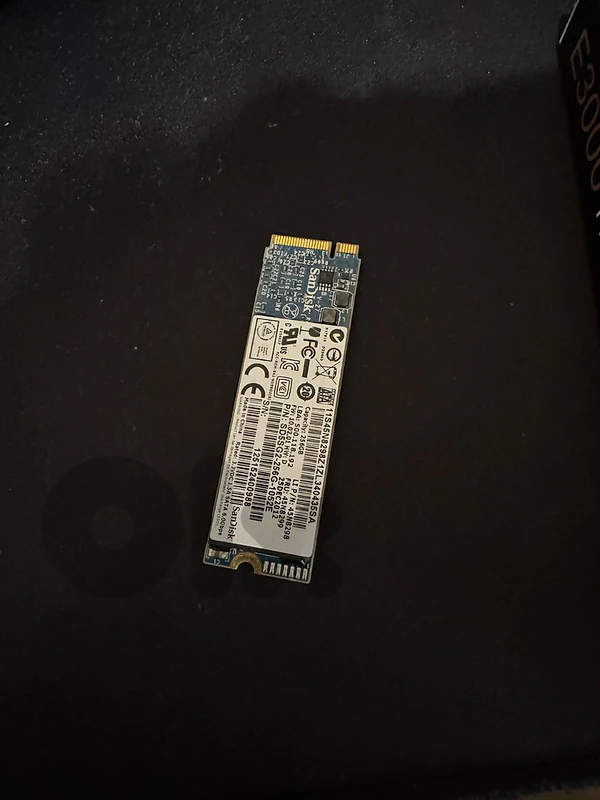 256GB M.2 SATA SSD – Like New – Used 1 Month