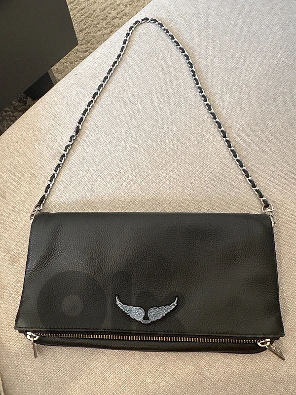 zadig et voltaire rock clutch