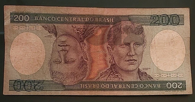 Brasil 200 Cruzeiros 1981 P-199