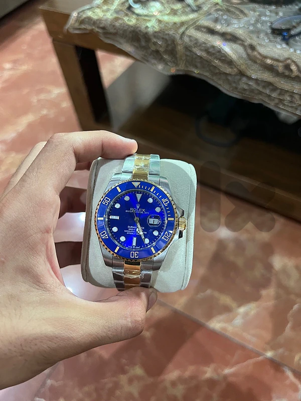 Rolex Submariner Date Two-Tone Blue Dial – Luxury Style