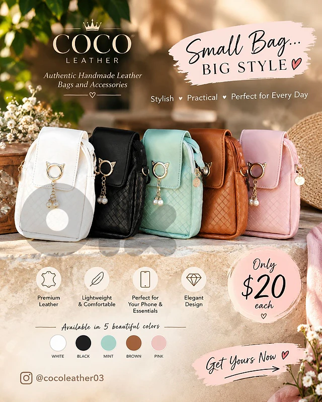 Coco Leather Bags