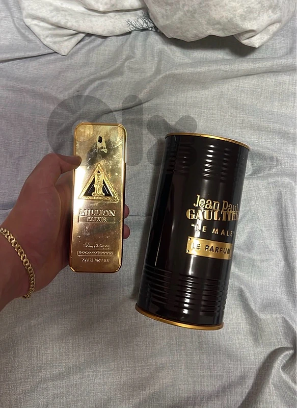 jeanpaul gaultier & 1 million elixir orginal perfume