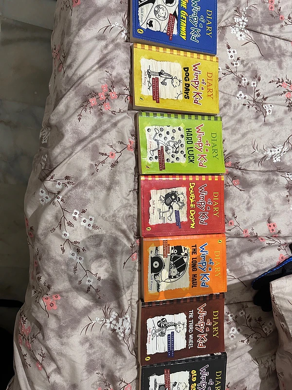 diary of wimpy kid books