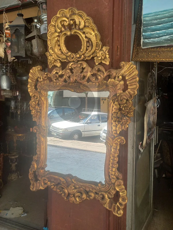 مرايا خشب زان حفر اسباني روعة 81356758