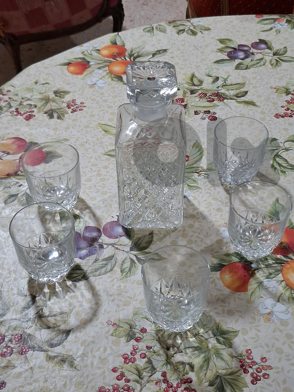 Vintage Cut-Glass / Crystal Whiskey Decanter