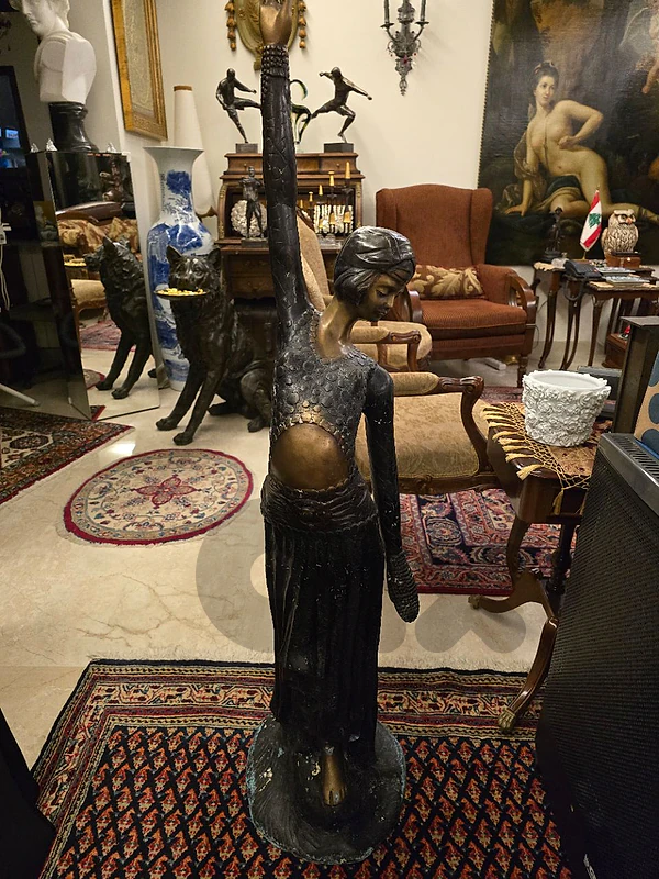 راقصة برونز من الروائع طول 120 cm