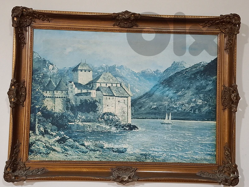 Le Château de Chillon Painting