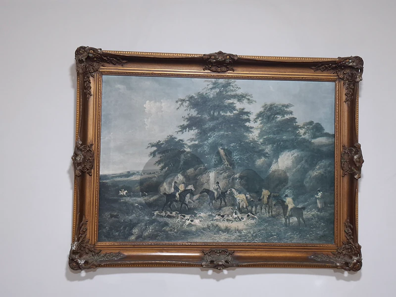 The Death of the Fox Painting