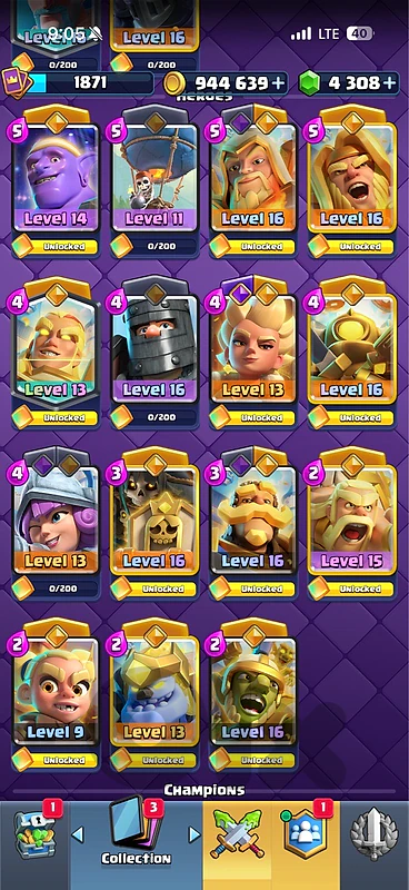 Clash Royale Account 150$