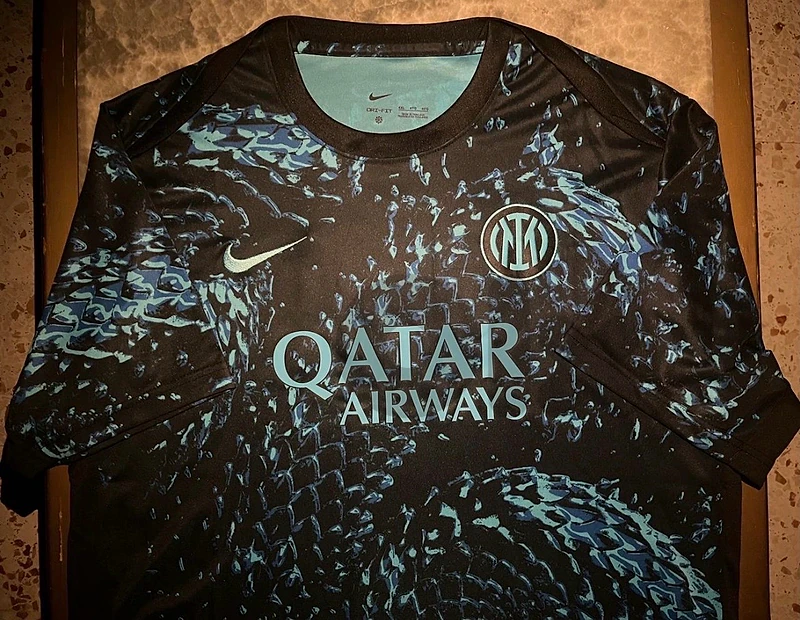 inter milan snake practice nike kit 25/26