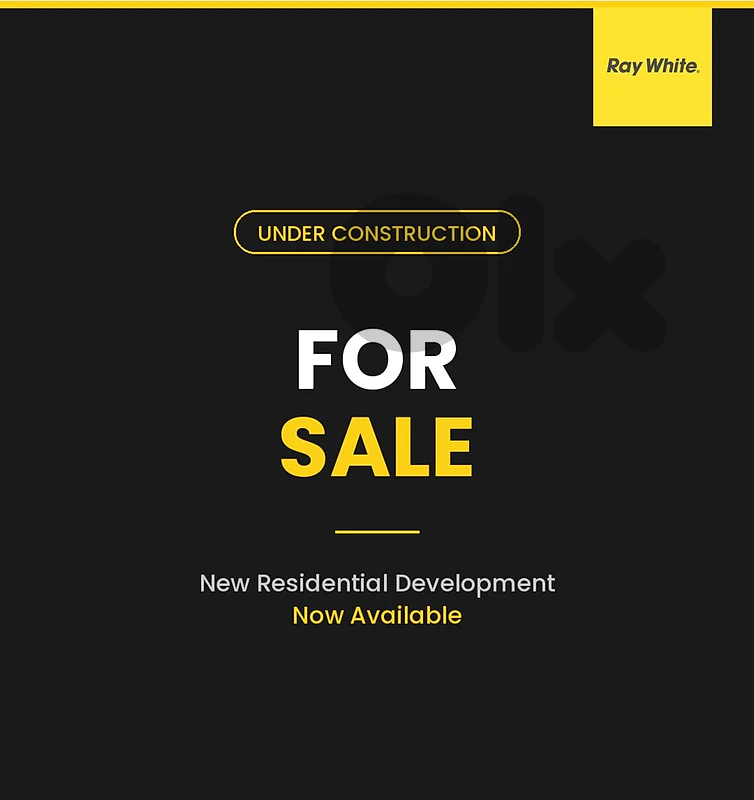 Under Construction For Sale in Manaraعقار قيد الإنشاء للبيع في المنارة