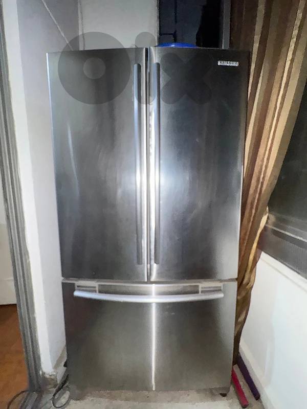 Used Stainless steel Samsung refrigerator