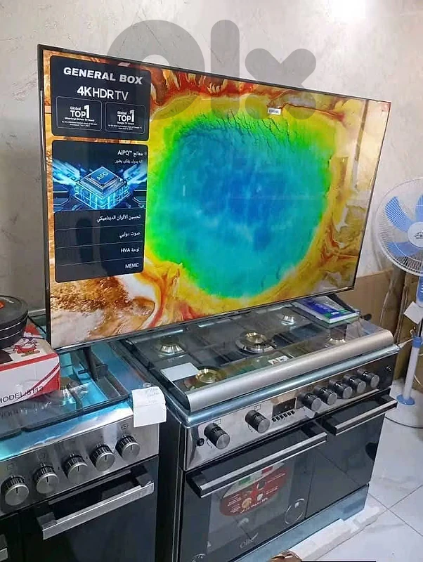 tv 65 inch smart 4k general box 340$