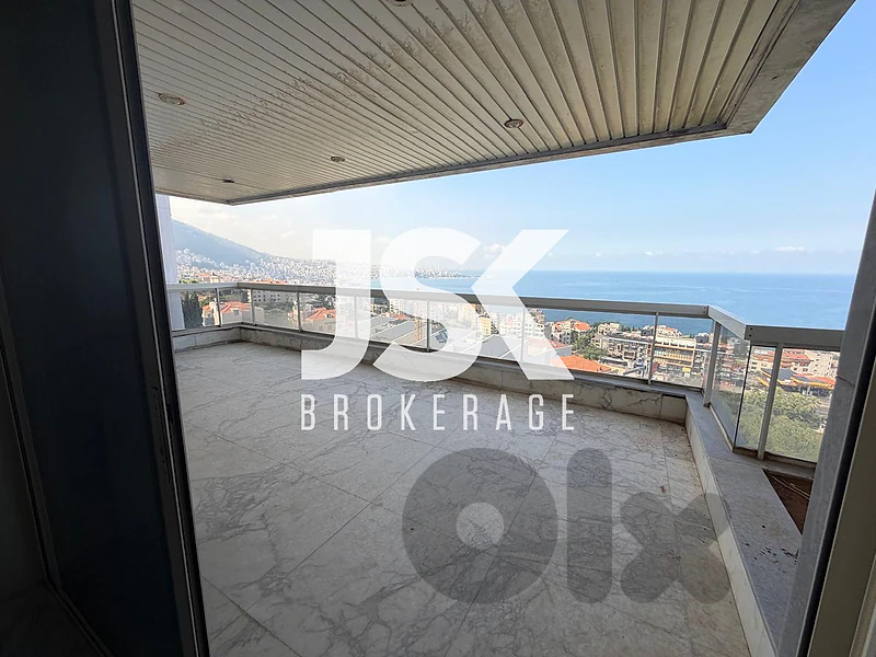 L22637 Apartment With Full Sea View For Sale in Kfarhbeib