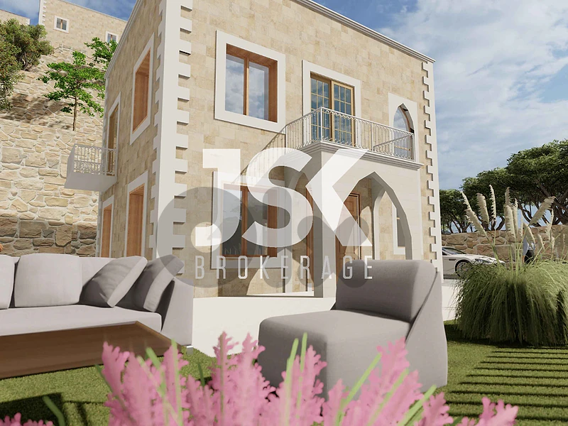 L22639 Under-Construction Mini-Villa With For Sale in Tannourine