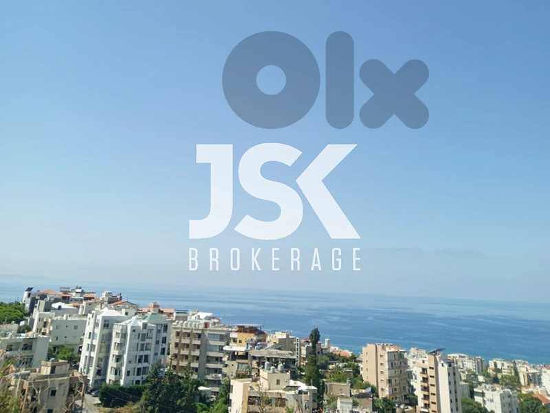 L22642 Apartment With Open Sea & Mountain View For Sale in Blat, Jbeil