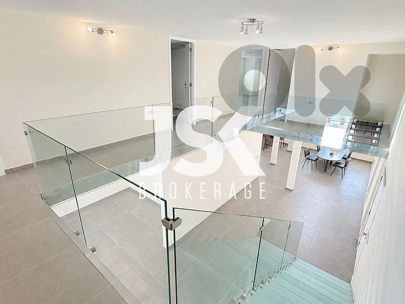 L22644 Duplex Office with Terrace For Rent in Achrafieh, Mar Mitr