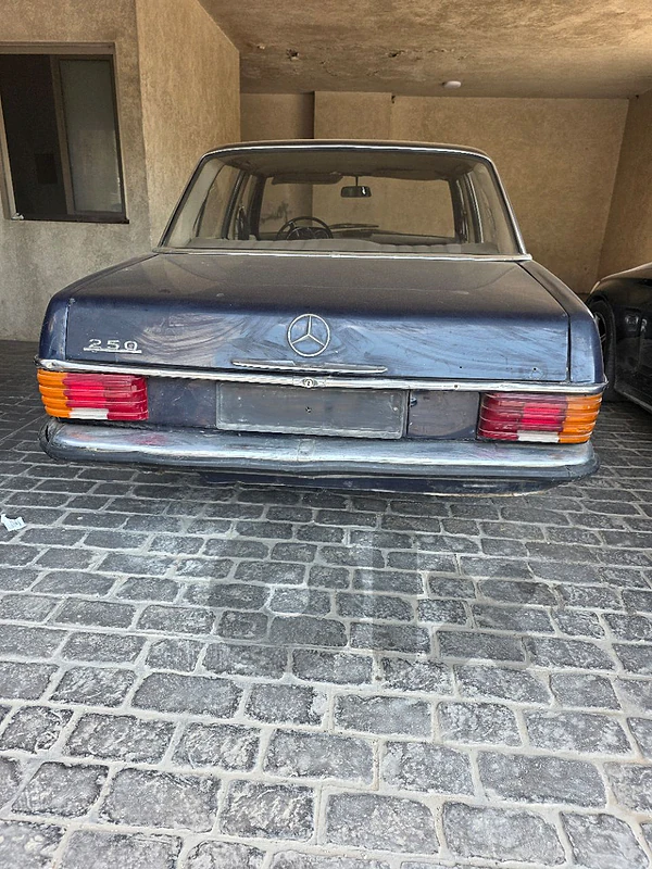 Mercedes 250E - year 1969 مرسيدس ٢٥٠ قطش موديل ١٩٦٩