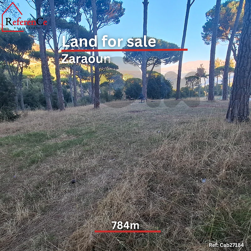 Land in Zaaroun for sale أرض للبيع في زعرون