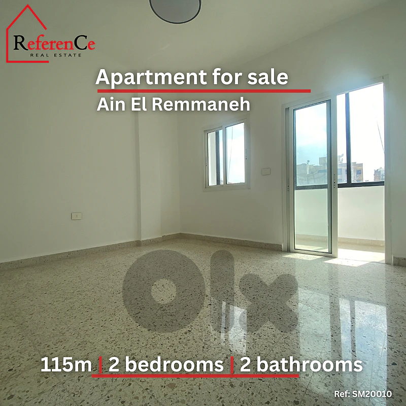 Apartment for sale in ain el remeneh شقة للبيع في عين الرمانة Apartment for sale in ain el remeneh شقة للبيع في عين الرمانة