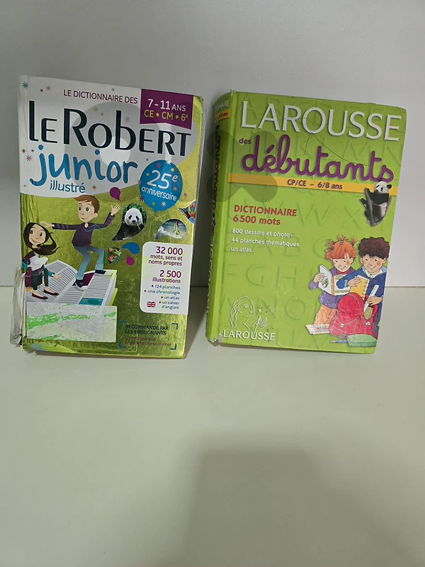 french dictionary larousse et le robet junior