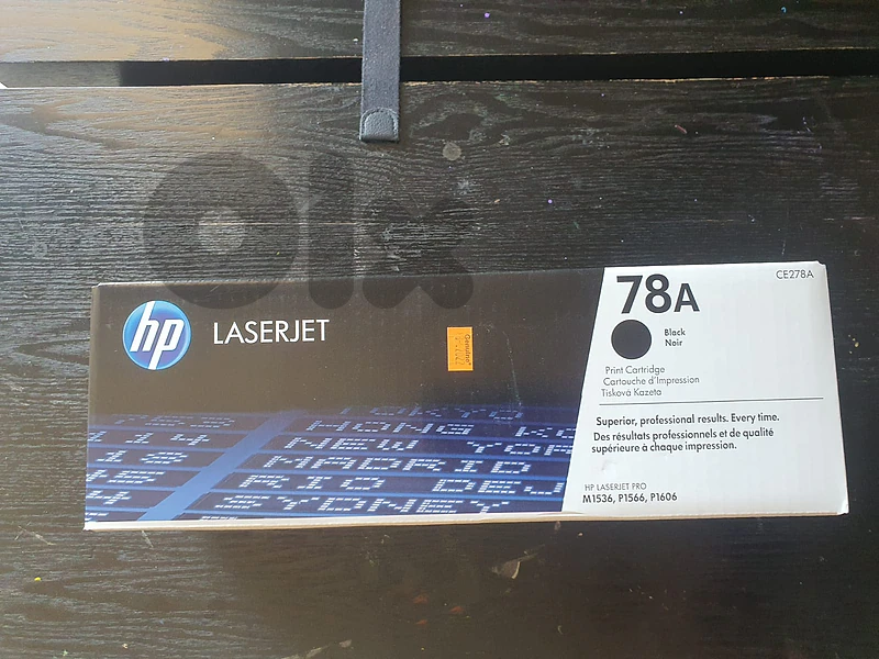 Canon Pg-445 Pixma Cartridge, HP 78A Black Original LaserJet Toner